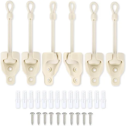 Vista 13 de Coolaroo - Piezas de repuesto elásticas y receptores, amarres de sombra, resistencia a la intemperie, para persianas enrollables exteriores Coolaroo