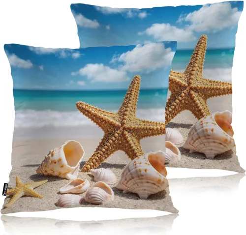 Vista 18 de Swono Juego de 2 fundas de almohada decorativas para el hogar de 18 x 18 pulgadas, diseño abstracto de color negro y amarillo, para sala de estar