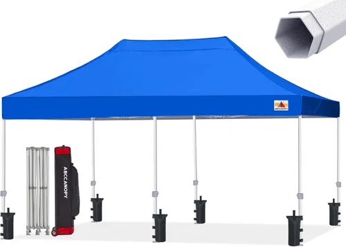 Vista 50 de ABCCANOPY Commercial Pop Up Canopy Tent 10x10 Premium-Series, Black