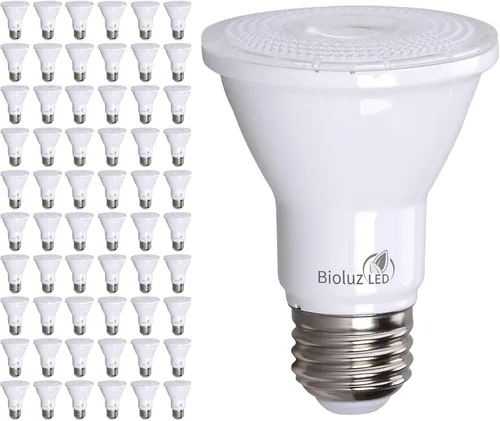 Vista 7 de Bioluz LED PAR20 Bombillas LED de luz diurna de 5000K, 90 CRI, bombilla LED regulable, 5.5W = reemplazo de 75W, base estándar E26, ángulo de haz