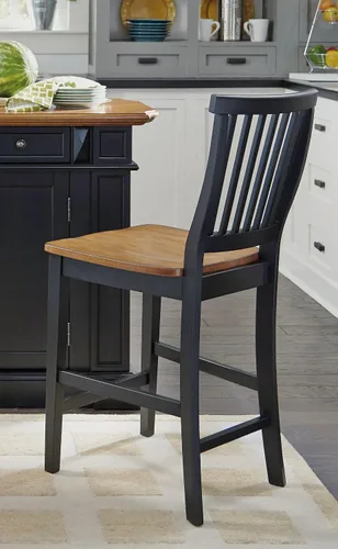 Vista 2 de Homestyles Taburete Americana Black
