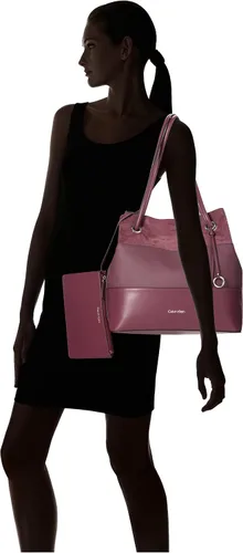 Vista 10 de Calvin Klein Gabrianna Bubble Lamb NorthSouth Key - Bolsa para artículos