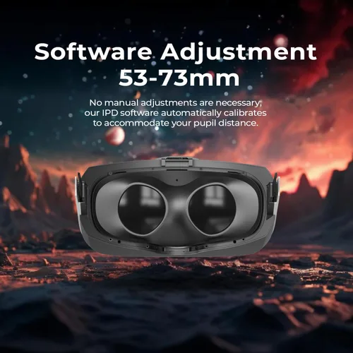 Vista 20 de DPVR E3 Series PC Tethered VR Headset (E3-C Hardband)