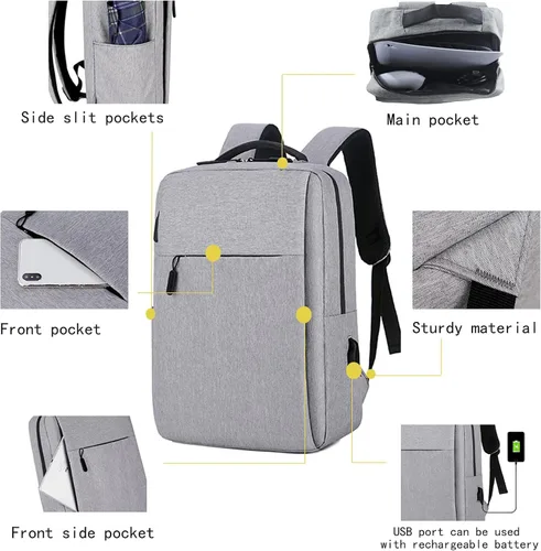 Vista 4 de Travel Backpack for PS5 Console - Carrying Case for PS5 - Travel Bag for PS5 Console, Accessories Protective Carrying Case Storage Bag for Game