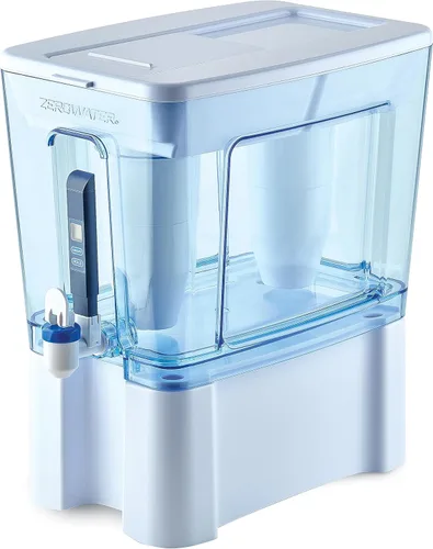 Vista 12 de ZeroWater Jarra de filtro de agua de 5 etapas lista para verter de 10 tazas 0 TDS para un mejor sabor al agua del grifo, certificado IAPMO