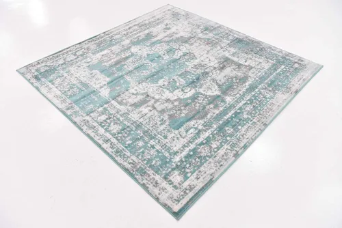 Vista 328 de Unique Loom Colección Sofia - Alfombra de área Salle Garnier (7' 1" x 10' Rectángulo, Borgoña/ Marfil)