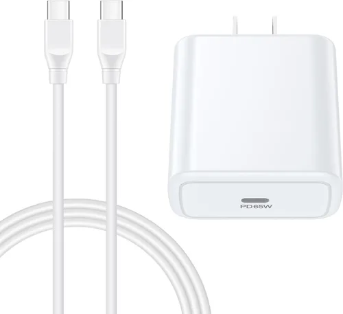 Vista 8 de 65W Super Samsung S26 Fast Charger Android Phone Block & 6ft Type C Cable USB C Charger Fast Charging for Samsung Galaxy S26 Ultra S26 Plus S25