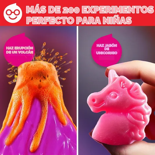 Vista 3 de Doctor Jupiter Set de Regalo Científico Primero para Niñas de 4+ Set de Kit Científico Primero para Niñas y Kit Científico Increíble Ideas