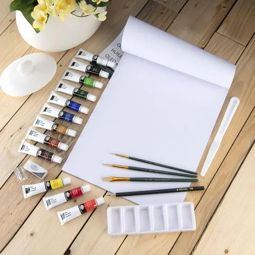 Vista 5 de Royal & Langnickel Essentials - Juego de 21 cajas de pintura al óleo