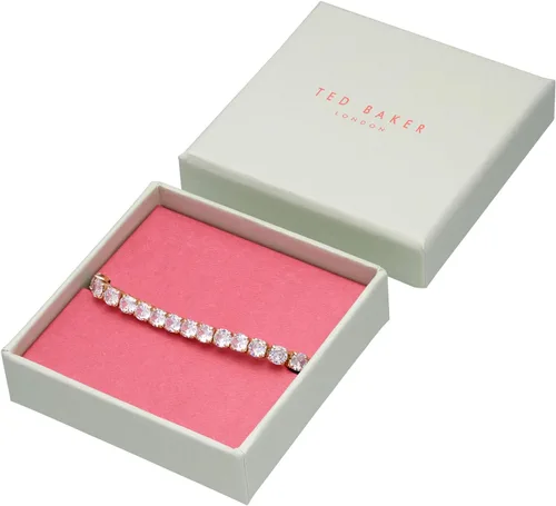 Vista 6 de Ted Baker London Melrah Icon Crystal Slider - Pulsera de tenis ajustable para mujer