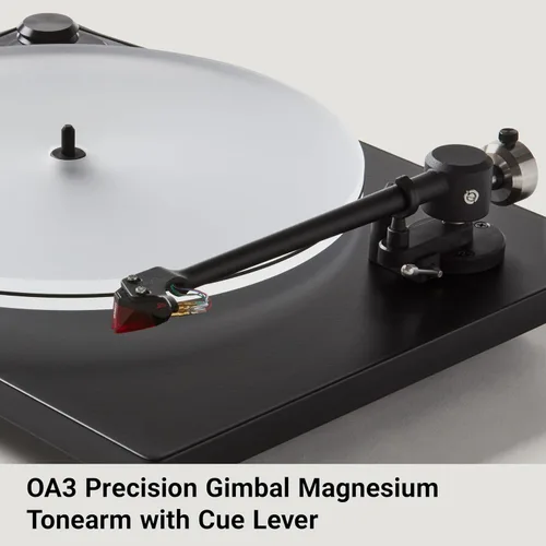 Vista 3 de U-Turn Audio - Tocadiscos Orbit Special (Gen 2) con preamplificador incorporado, negro