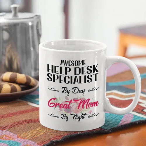 Vista 135 de Mother's Day Gift From Daughter, Son To Mom 11oz, 15oz White Ceramic Mug - Gis Manager