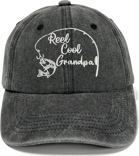 Vista 24 de Sombrero de béisbol de pesca para hombre y mujer