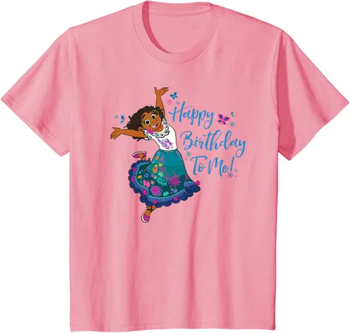Vista 11 de Disney Camiseta Encanto Mirabel Madrigal ¡Feliz cumpleaños a mí! Negro