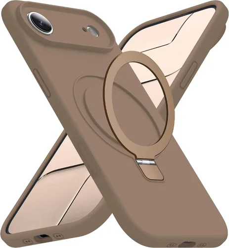 Vista 62 de Funda diseñada para iPhone 11 con soporte magnético invisible Compatible con Mag-Safe, a prueba de caídas de grado militar, a prueba de golpes