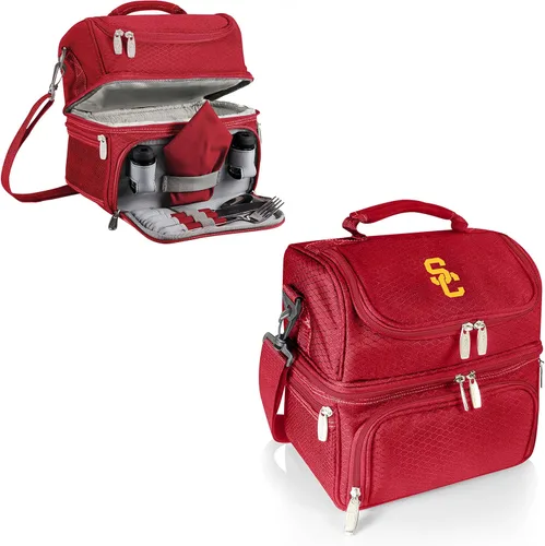 Vista 113 de PICNIC TIME NCAA Nebraska Cornhuskers Pranzo - Lonchera aislada con juego de pícnic, bolsa enfriadora para el almuerzo