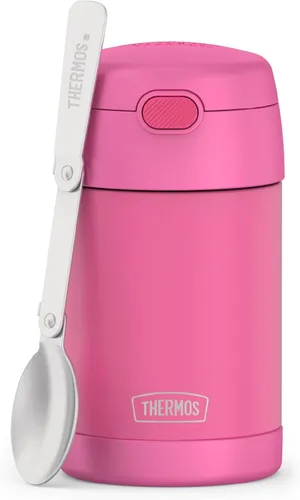 Vista 7 de THERMOS FUNTAINER - Tarro de comida con cuchara, 16 onzas, azul mezclilla Azul denim