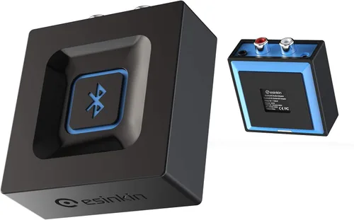 Vista 8 de Esinkin Receptor de audio inalámbrico para sistema de sonido de transmisión de música, funciona con teléfonos inteligentes, tabletas y automóvil