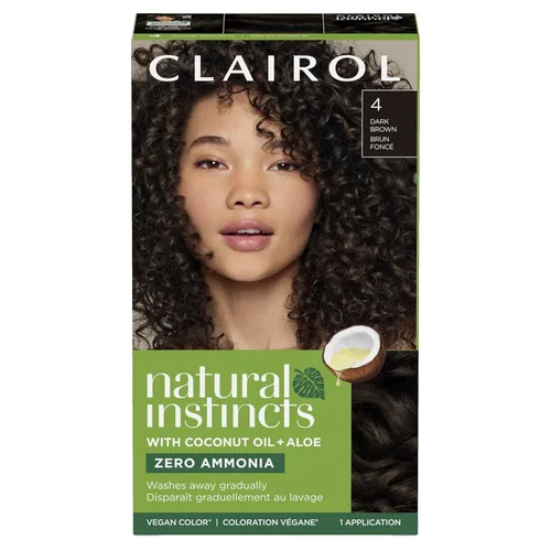 Vista 33 de Clairol Natural Instincts - Tinte semipermanente para el cabello, color negro 2, paquete de 1 unidad