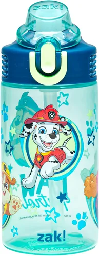 Vista 12 de Zak Designs Barbie Sage - Botella de agua para niños con popote a prueba