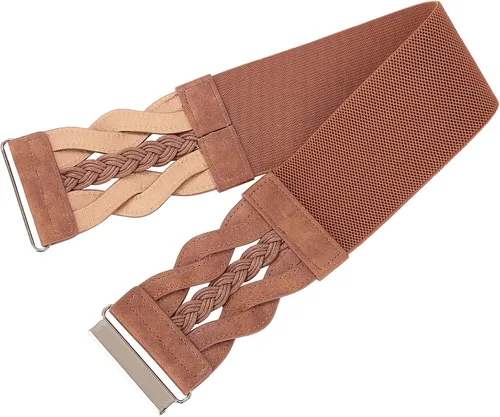 Vista 5 de GRACE KARIN Cinturón elástico vintage ancho para mujer.