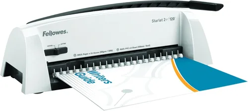 Vista 3 de Fellowes Star+ (5006501) - Máquina de encuadernación de arillos, 3.1" x 17.7" x 9.8