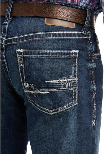 Vista 4 de ARIAT - Jeans M4 de tiro bajo y corte de bota para hombre