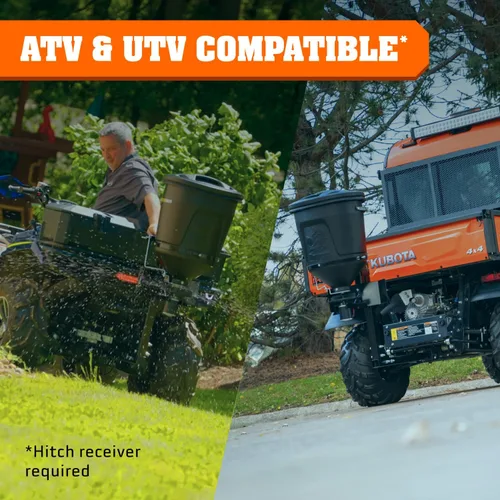 Vista 4 de Buyers Products UTVS16 esparcidor multipropósito con montaje, para UTV, Negro