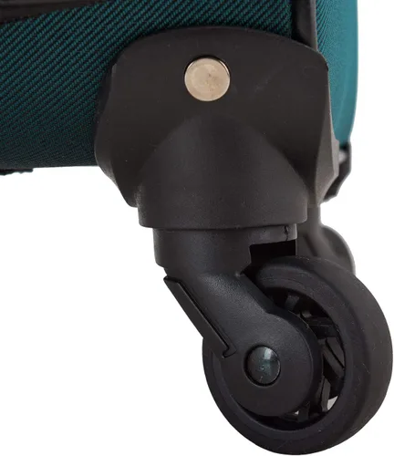Vista 4 de U.S. Traveler Aviron Bay - Equipaje extensible con ruedas giratorias, Color verde azulado.), US08125E
