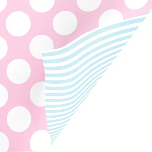 Vista 13 de Jillson Roberts Papel de regalo a granel, globo blanco, 1/4 resma 208' x 30