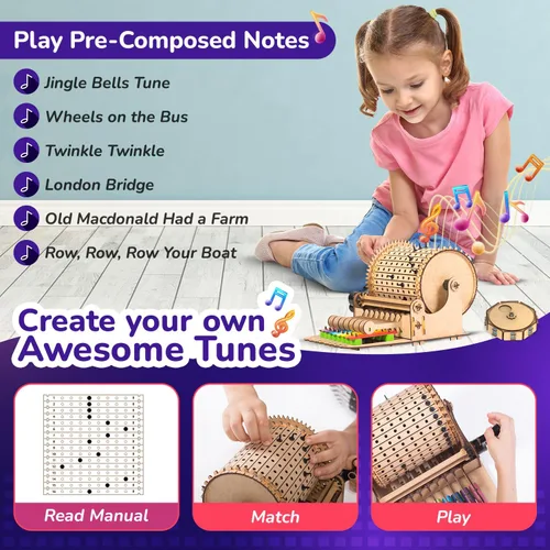 Vista 4 de Smartivity Máquina de música DIY de juguete para niños de 8 a 14 años