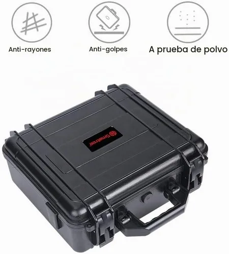 Vista 4 de Smatree Funda rígida de transporte de 13.4 L compatible con DJI Mavic 2 Pro/Mavic 2 Zoom Fly More Combo (edición actualizada), funda rígida
