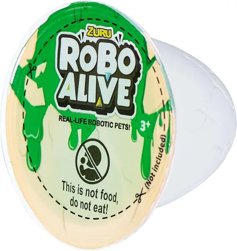 Vista 8 de Robo Alive Atacante T-Rex Verde - Juguete robótico con batería por Zuru, juguete de dinosaurio, regalo de cumpleaños para niños de 3 años en adelante