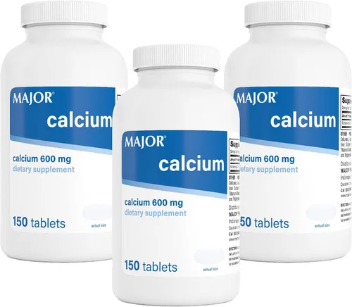 Vista 9 de Major Tabletas de calcio de 600 mg - Suplemento de calcio - 150 unidades (1 paquete)