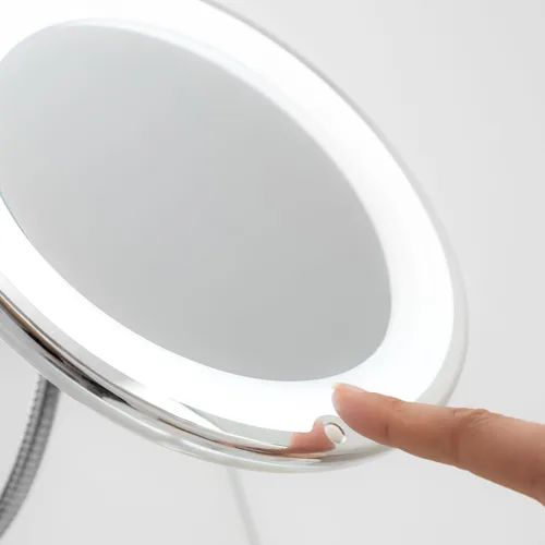 Vista 5 de Espejo de Aumento LED con Brazo Flexible y Ventosa Mizoom InnovaGoods