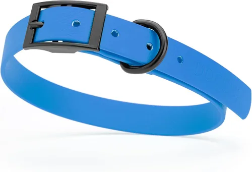 Vista 127 de Dogline Biothane - Collar impermeable para perro con hebilla de liberación rápida, resistente cincha de nailon recubierta con resistente y a prueba