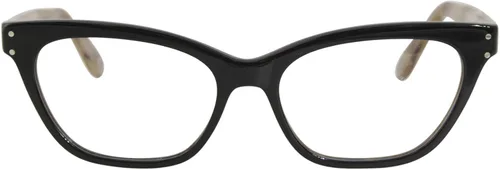 Vista 2 de Gucci GG 0570O 007 - Lentes de plástico marrón ojo de gato, 2.047in, Negro Transparente Marrón