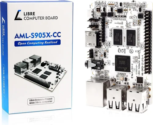 Vista 9 de Libre - Placa de computadora AML-S905X-CC (Le Potato) de 2 GB y 64 bits Mini computadora para medios 4K