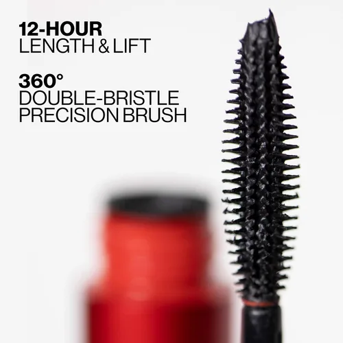 Vista 6 de Smashbox Super Fan - Máscara alargadora de pestañas Volumen en abanico + longitud, rímel de larga duración sin aglomeración, 0.34 onzas líquidas