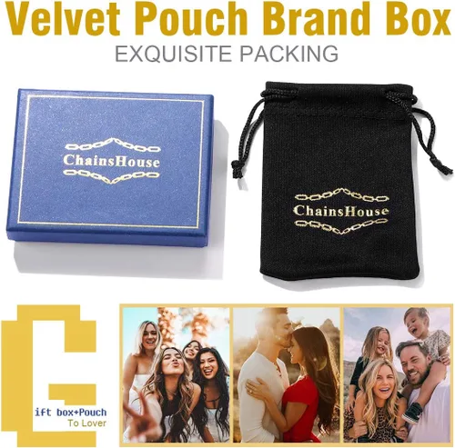 Vista 7 de ChainsHouse Tobillera redimensionable para mujeres y niñas, joyería de verano para playa, joyería descalza, acero inoxidable, oro de 18 quilates