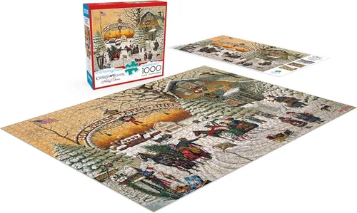 Vista 4 de Buffalo Games Rompecabezas de 1000 piezas de Charles Wysocki