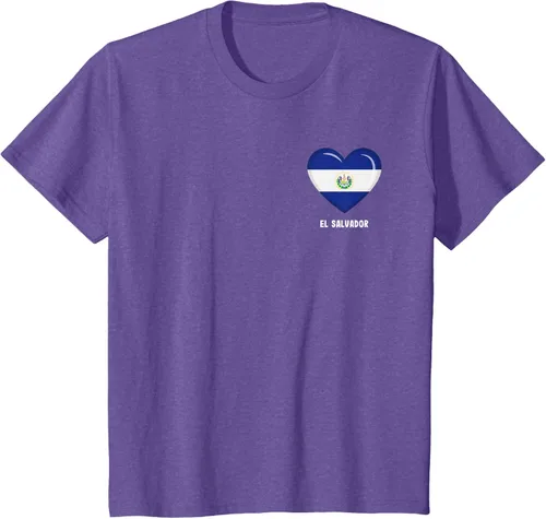 Vista 54 de Camiseta Bandera de El Salvador Camiseta salvadoreña, Negro