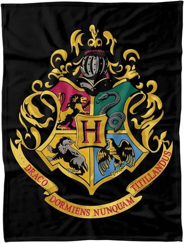 Vista 15 de Harry Potter Gryffindor House Crest - Manta de forro polar de 36 x 58 pulgadas, escudo de Gryffindor