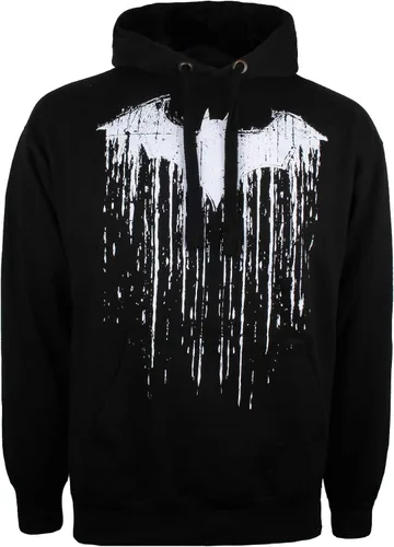 Vista 2 de Popfunk Sudadera con capucha clásica de Batman Paint para hombre