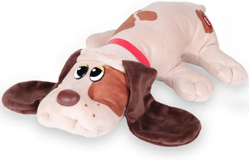 Vista 11 de Basic Fun Pound Puppies - Peluche clásico de animal de peluche - Gran regalo para niñas y niños - 43 cm - Beige