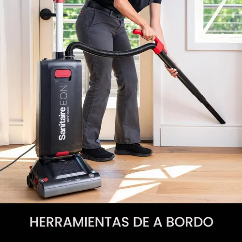 Vista 6 de Sanitaire EON QuietClean - Aspiradora vertical comercial silenciosa, SC5500B