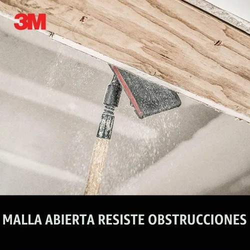 Vista 3 de 3M Pantallas de lijado para paneles de yeso, 4 3/16 in x 11 1/4 in, grano 120, 10 hojas Pre-Cut Screens Fit Most Drywall Sanding Tools, Heavy-Duty