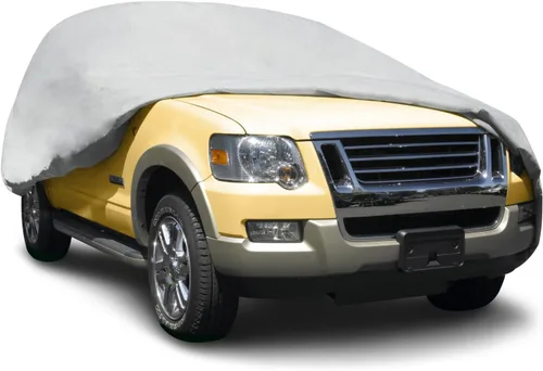 Vista 12 de Budge Protector V Funda para SUV, 5 capas de protección premium contra la intemperie, impermeable, a prueba de polvo, cubierta para SUV tratada