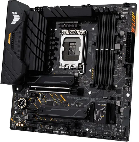 Vista 6 de ASUS TUF Gaming B660M-PLUS WiFi Intel LGA 1700 Micro ATX DDR5 placa base