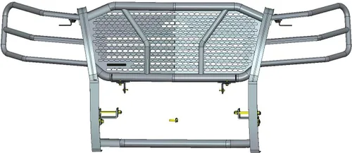 Vista 3 de Protección de Parachoques Modular de Escobilla de Rejilla Resistente y Rugosa Black Horse Compatible con 2007-2014 Chevrolet Tahoe 2007-2014
